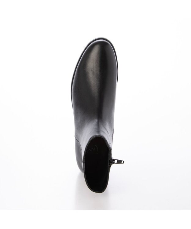 ing <ing>ミニマルショートブーツ ブラック