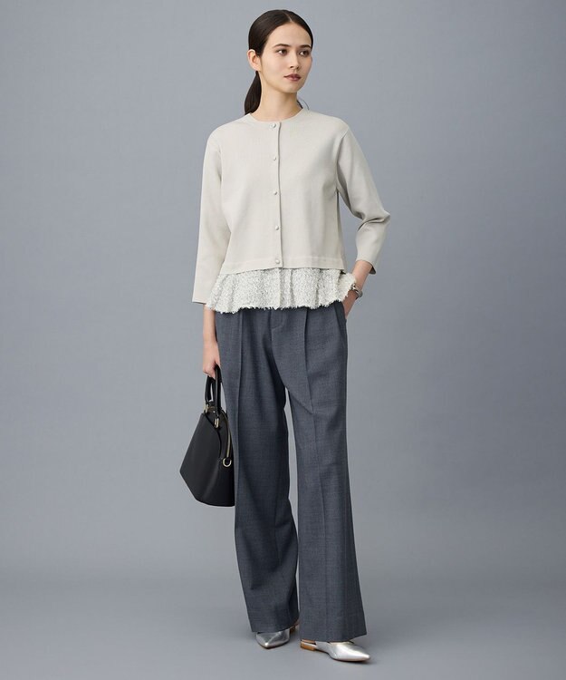 自由区 【MILOS】レザーポケット バッグ ブラック