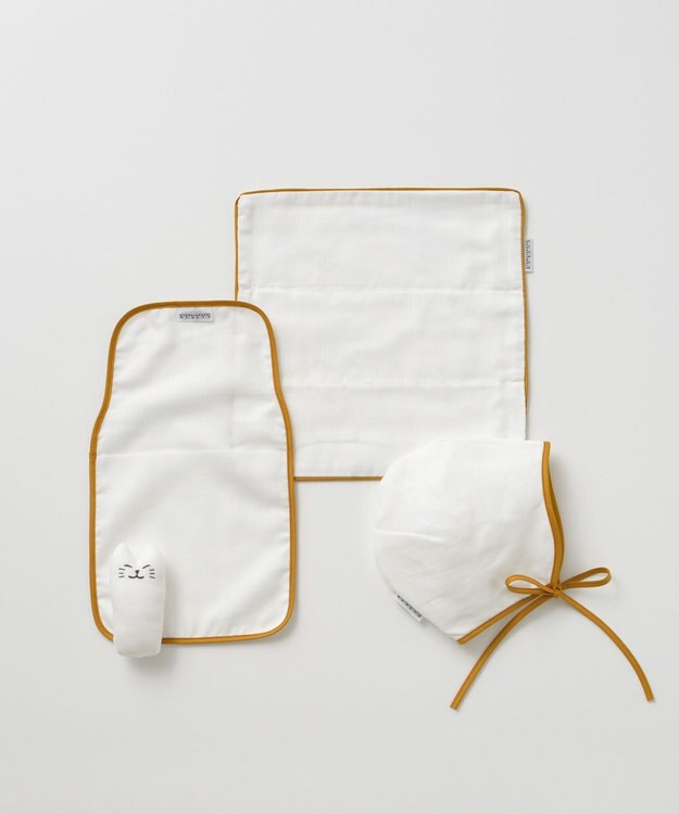 京和晒綿紗 【BABY】おでかけギフトセット マスタードバイアス