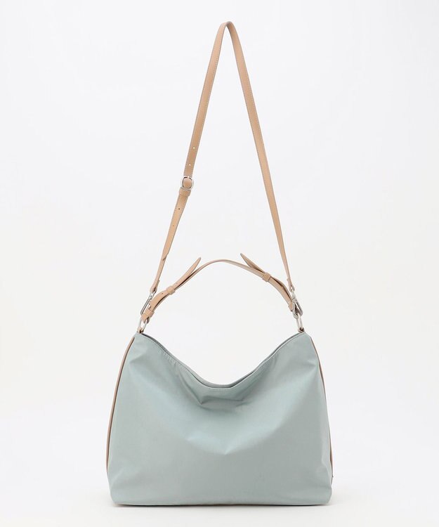 自由区 ワンショルダープレーン バッグ サックス