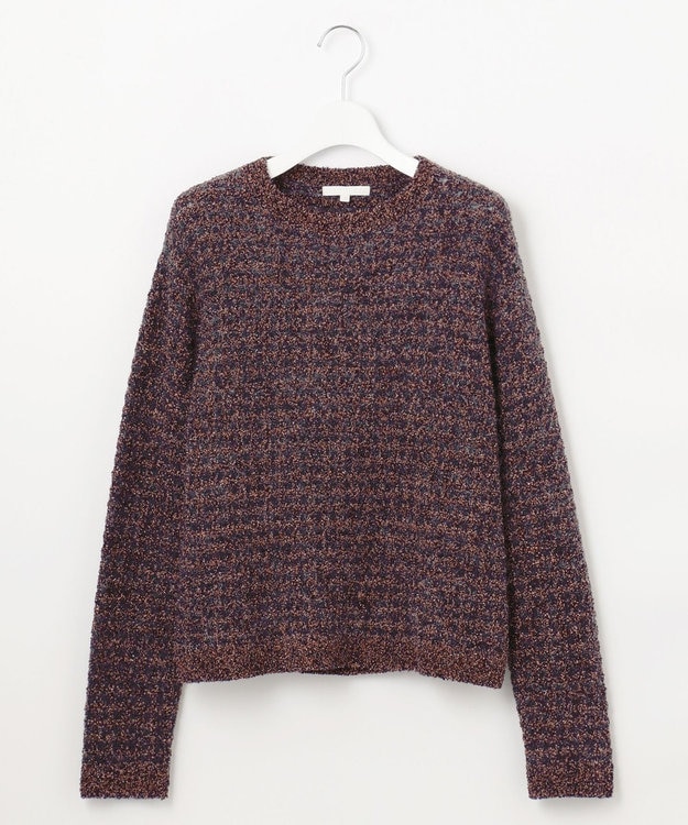 自由区 S ツイーディー ニット ネイビー系