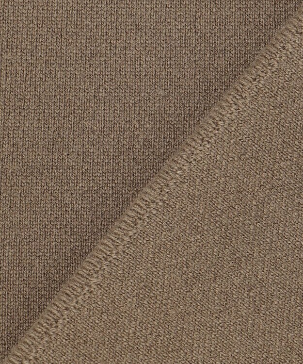 uncrave 【選べるレングス】ウールナイロン ジャガード ニット カーディガン（uncrave STANDARD） カーキブラウン