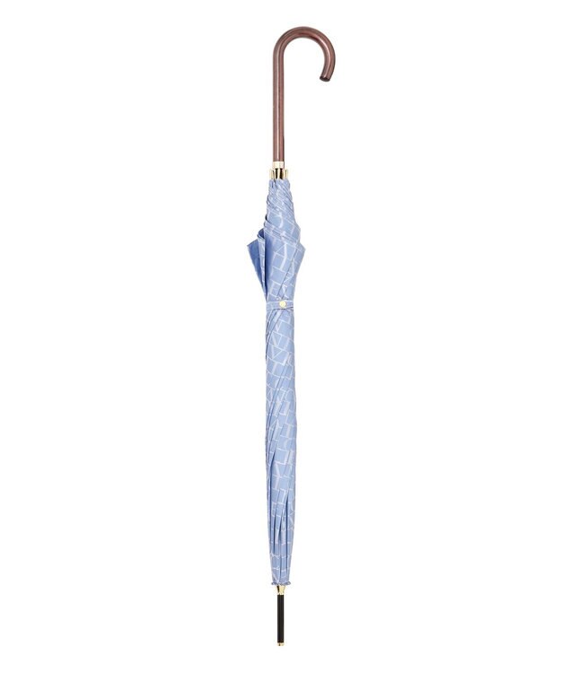 MOONBAT LANVIN COLLECTION 長傘 カチオンジャカード サックスブルー