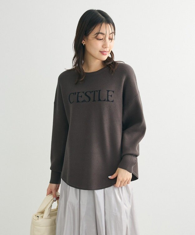 Green Parks もちやわロゴニットプルオーバー