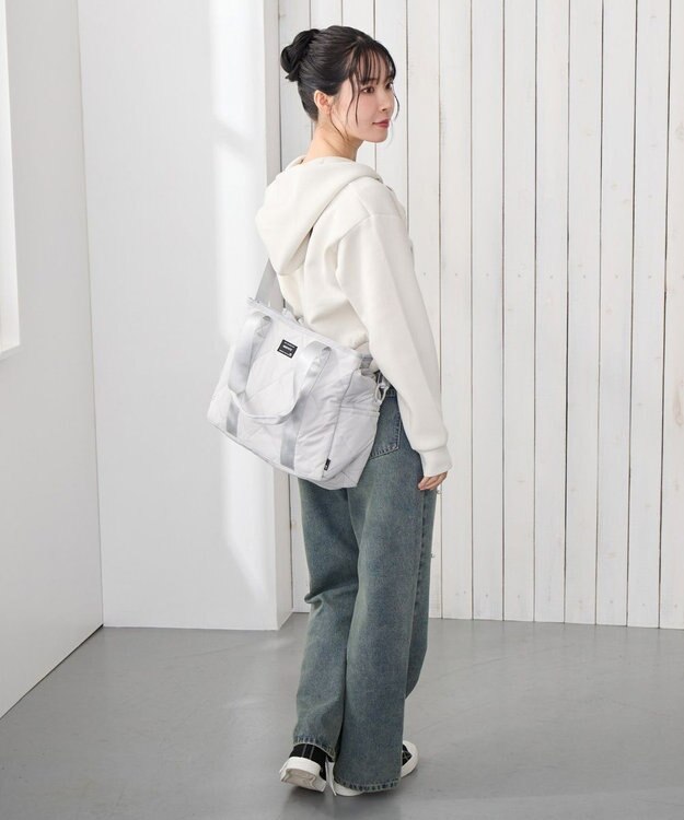 ROOTOTE 1050【大容量＆多機能＆ポケット充実】SN.グランデ.ハッコ-A 03：セメント