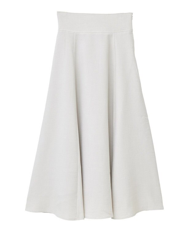 earth music&ecology バックレースアップスカート Light Beige