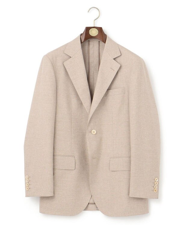 J.PRESS MEN 【J.PRESS MOVING / セットアップ対応】GUABELLO LEGENDサマームリネ ジャケット ベージュ系