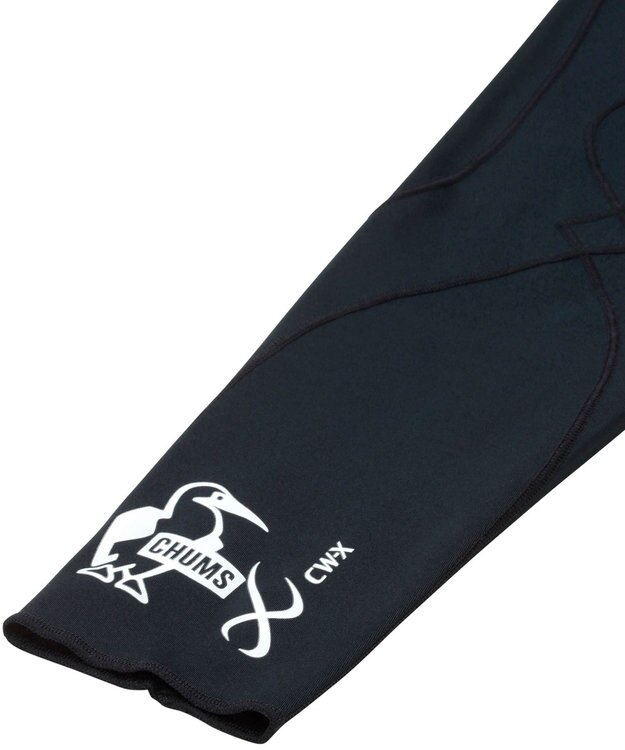 CW-X 【MEN】 CW-X 【CHUMS (チャムス)コラボ】 メンズスポーツタイツ ひざの負荷・運動時の筋肉の疲労を軽減 ロング丈 ジョギング ウォーキング メンズ LNO310 /ワコール ブラック