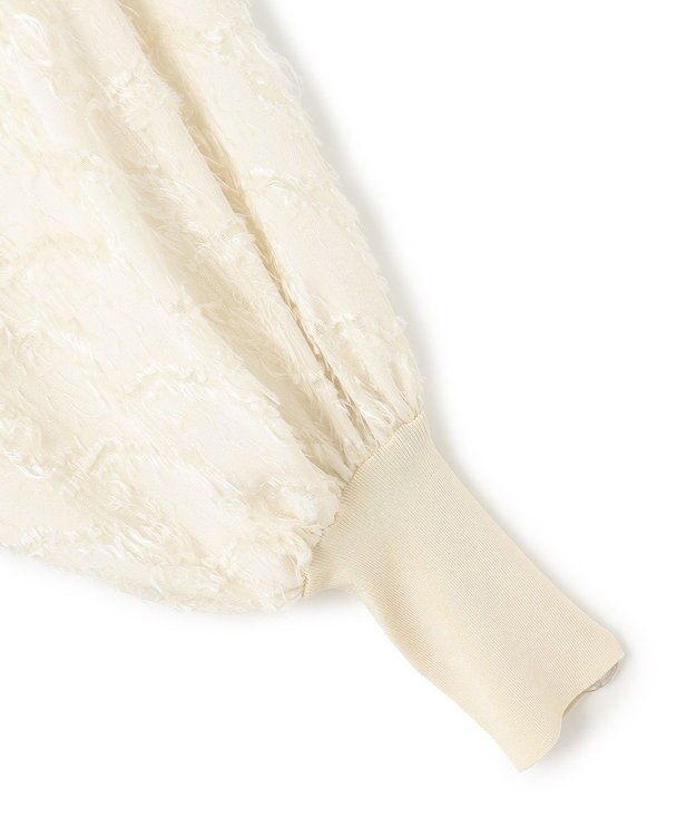 BEIGE， CAMILLE / ジャガードブラウス Ecru