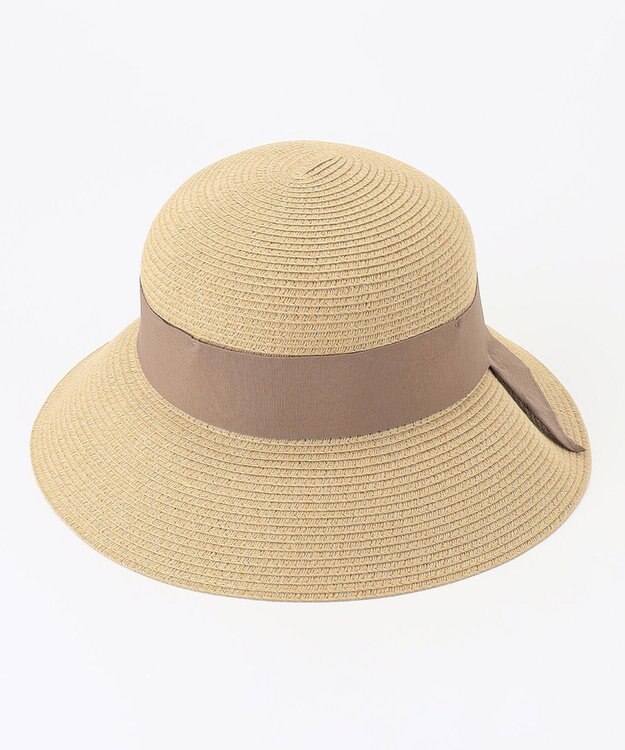 ANY 【UVケア/抗菌防臭】リボンブレードハット モカ