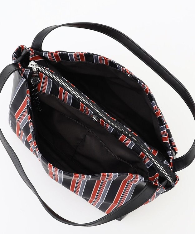 Y'SACCS マルチストライプ すっきりトート Mサイズ レッド