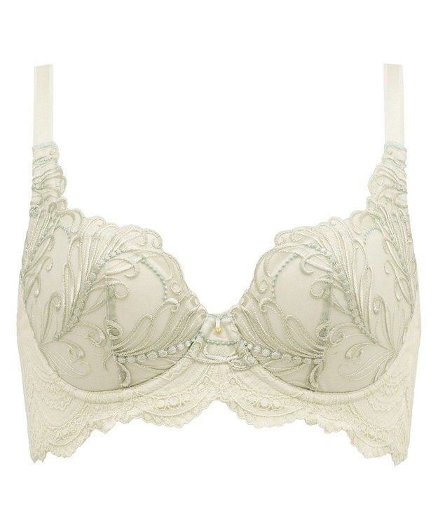 BRADELIS New York 【BRADELIS New York / 育乳STEP3 持ち上げる】ヴィオラステップ3ブラ24A1 補正 ライトグリーン