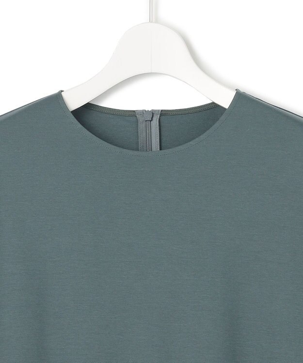 23区 【撥水加工/汗シミ防止/洗える】ティアードデザイン マルチワンピース ダークグリーン系