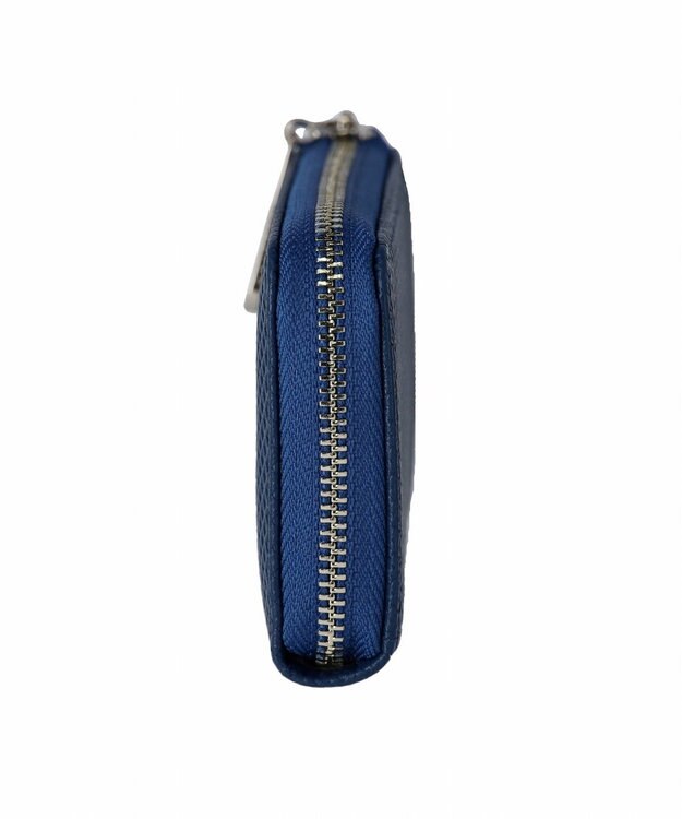 tsumori chisato CARRY クロスエンボス マルチケース ミニ財布 ネイビー