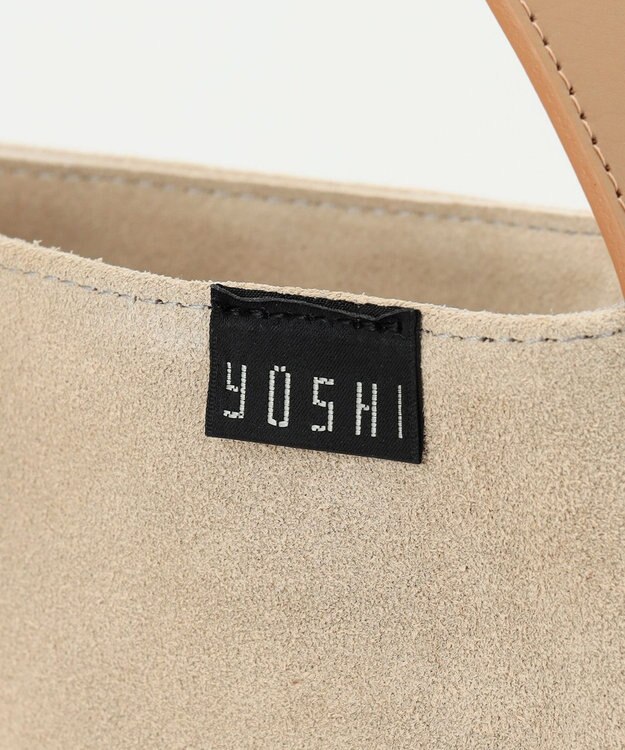 YUSHI Sable - ONE SHOULDER TOTE トートバッグ グレイッシュベージュ