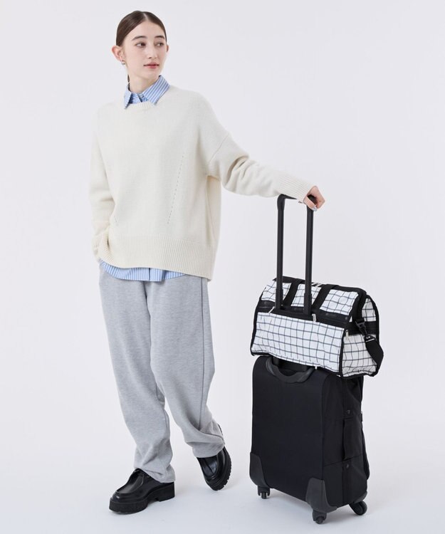 LeSportsac DELUXE MED WEEKENDER/モノクラスチェック モノクラスチェック