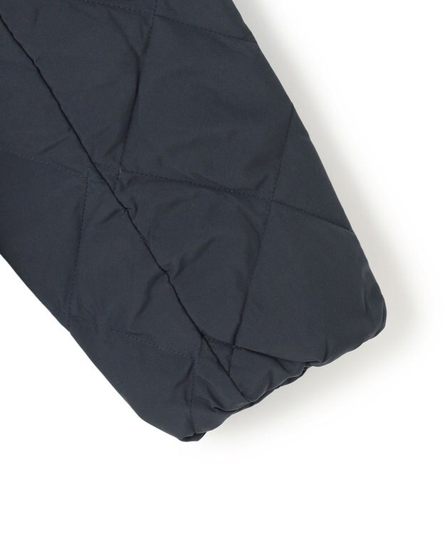 UNFILO 【自宅で洗濯OK / 軽量で暖かい】TAIONコラボ 2WAY キルティングダウン ネイビー