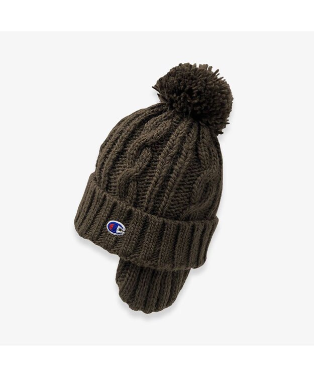 林八百吉商店 Champion　イヤー裏ボアワッチ ブラウン