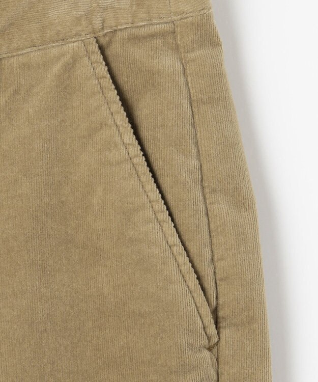 J.PRESS LADIES 【洗える】21ウェルストレッチコーデュロイ パンツ キャメル系