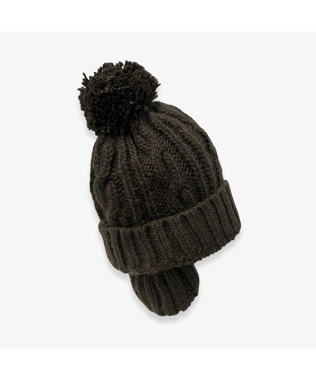 林八百吉商店 Champion　イヤー裏ボアワッチ ブラウン