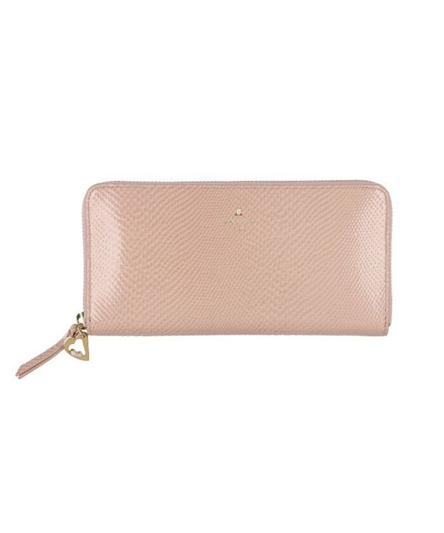 LANVIN en Bleu マゼンダ　長財布ラウンドファスナー ベージュ