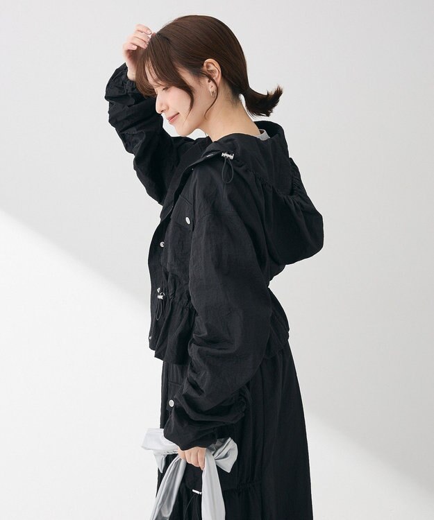 Green Parks ・ＳＵＧＡＲ　ＳＰＯＯＮ　ショートマウンテンパーカー Black