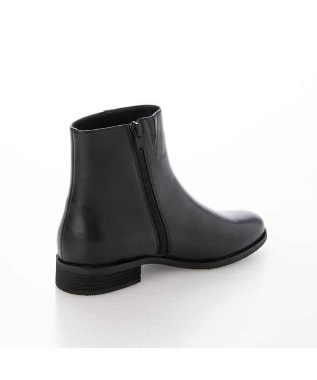 ing <ing>ミニマルショートブーツ ブラック