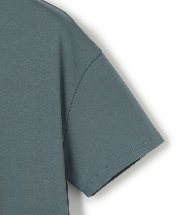 23区 L 【撥水加工/汗シミ防止/洗える】ティアードデザイン マルチワンピース ダークグリーン系