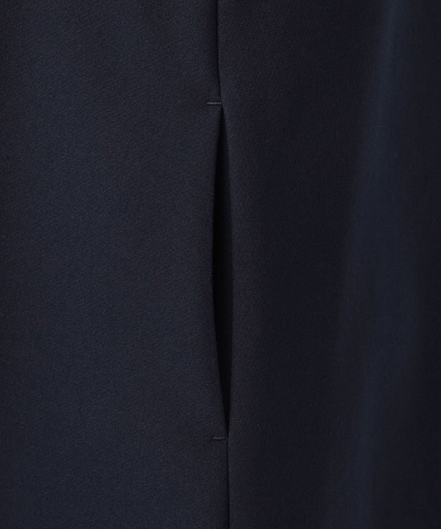 23区 S 【R(アール)】ダブルクロス 袖ボリューム ワンピース ネイビー系