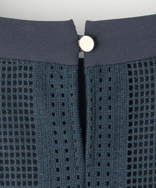 自由区 L 【洗える】レースエッジ Tシャツ&タンクトップセット トップス インク