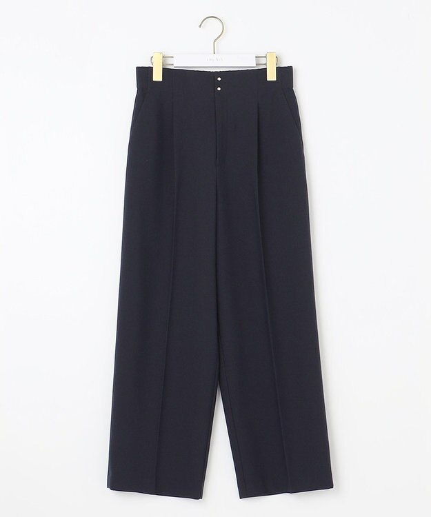 ANY SIS S 【WEB・一部店舗限定】褒めらレディワイド パンツ ネイビー
