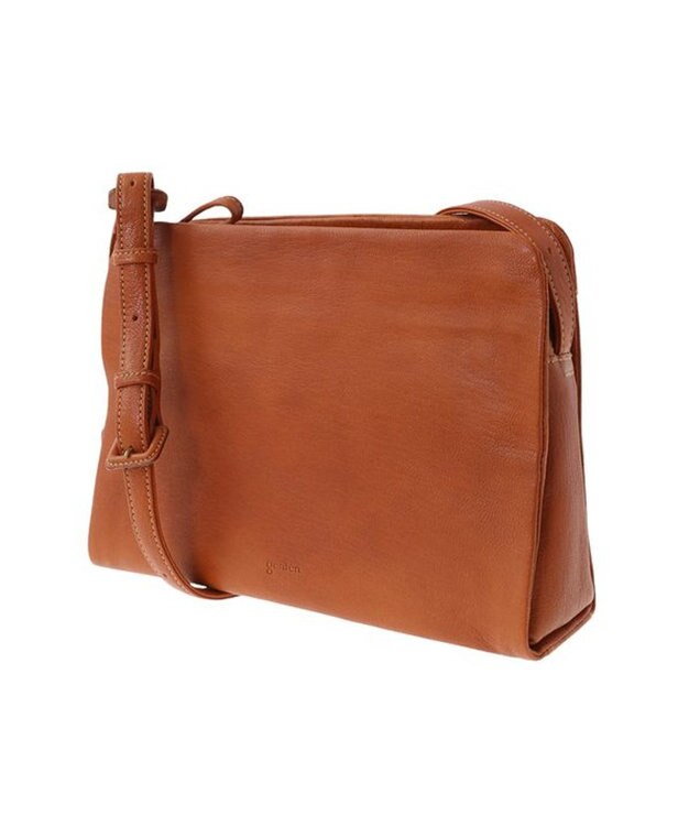 genten ゴートベーシック B5ショルダーバッグ チャ