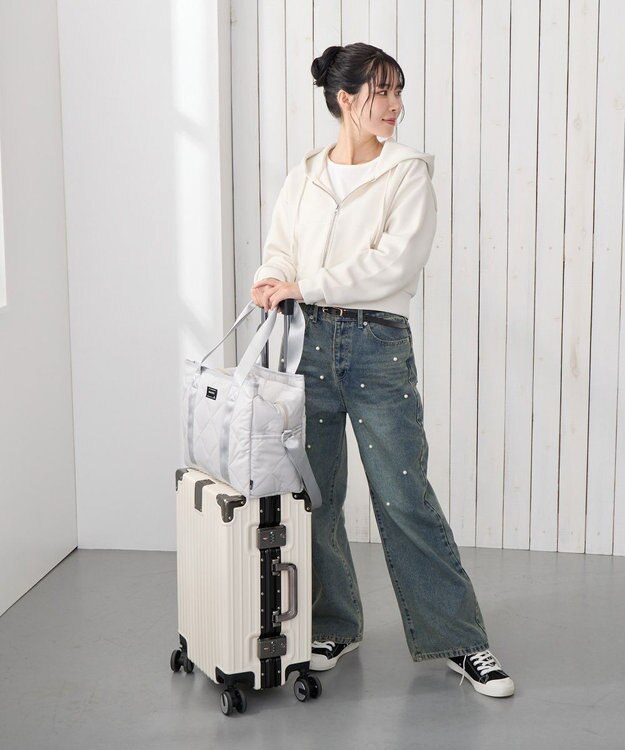 ROOTOTE 1050【大容量＆多機能＆ポケット充実】SN.グランデ.ハッコ-A 03：セメント