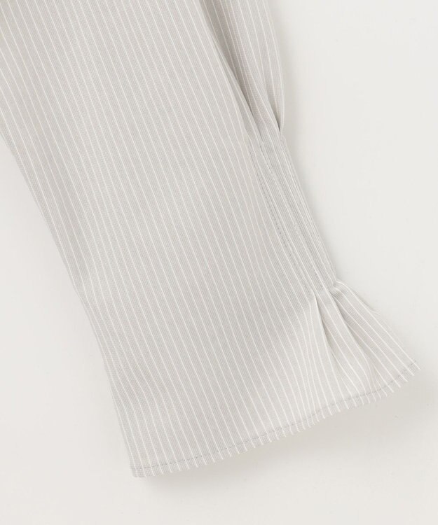 自由区 【XSサイズ～/洗える】トリコットジャージー プルオーバー ライトグレー系1