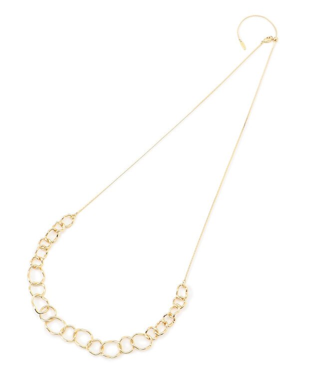 23区 ランダムリング ネックレス ゴールド系