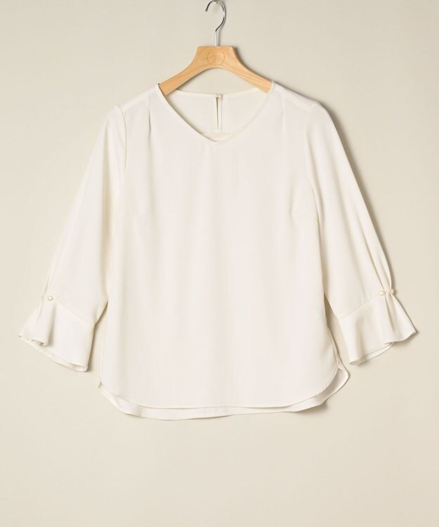 ONWARD Reuse Park 【any SiS】ブラウス秋冬 オフホワイト