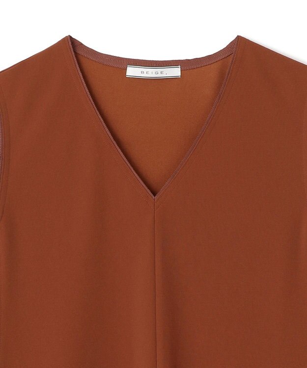 BEIGE， 【WEB＆一部店舗限定】HOLLYHOCK / ワンピース Camel