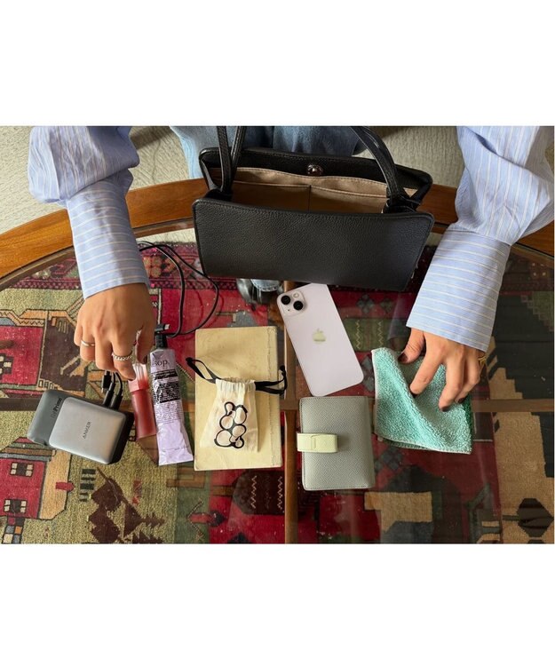 MORROW by thank 【石岡真実コラボ】NOAH ショルダーバッグ ブラック