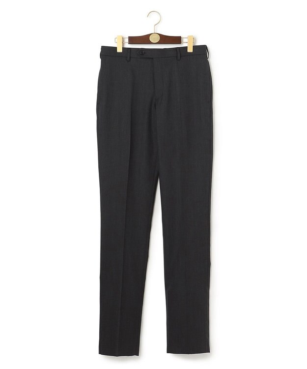 J.PRESS MEN 【J.PRESS BASIC】ペピンメリノコンフォート ストレッチバーズアイ スラックス グレー系