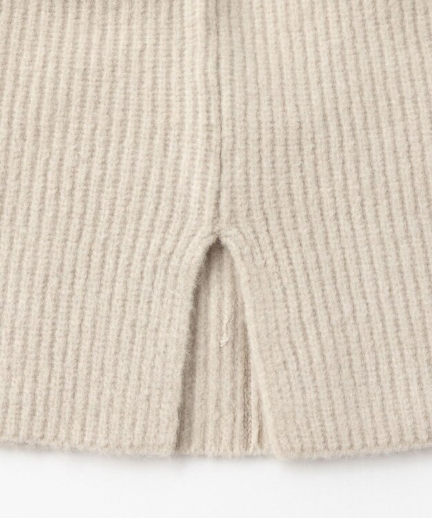 UNFILO 【洗える】ふわふわニット バラクラバ グレージュ