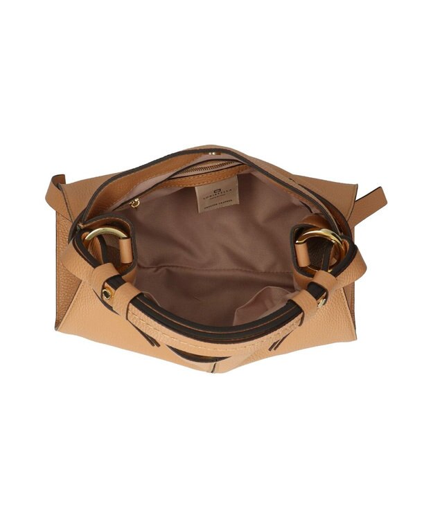 INTER-CHAUSSURES 【LORISTELLA】ベーシックレザーハンドバッグ ベージュ