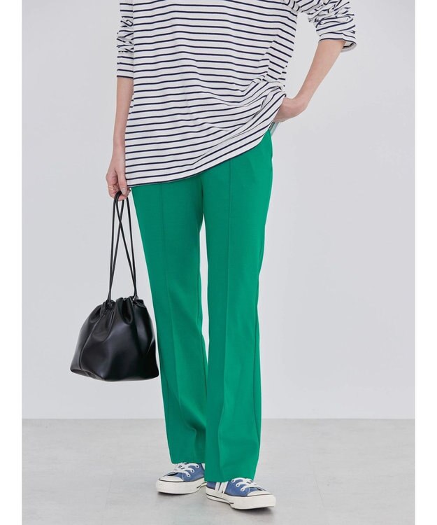 AMERICAN HOLIC 美・美・美　ポンチフレアパンツ Green