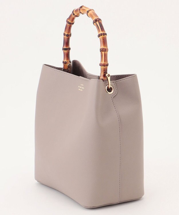 J.PRESS LADIES 【3点セット・A4サイズ収納可】マトリョーシカ トート バッグ グレー系