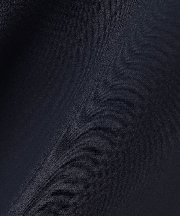 23区 S 【R(アール)】ダブルクロス 袖ボリューム ワンピース ネイビー系