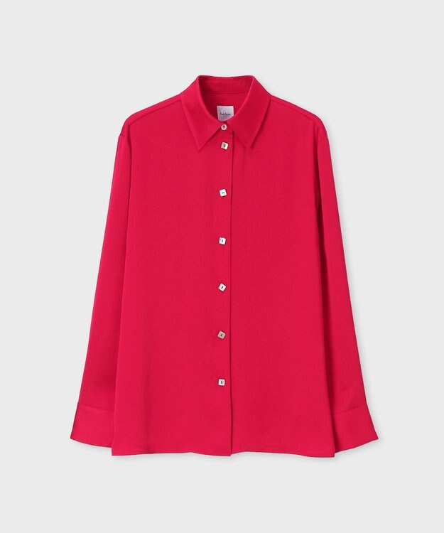 Paul Smith サテン シャツ ローズ