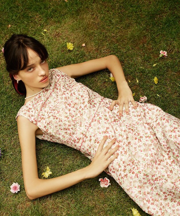 TOCCA 【洗える！】FLEURETTE ドレス ピンク系5