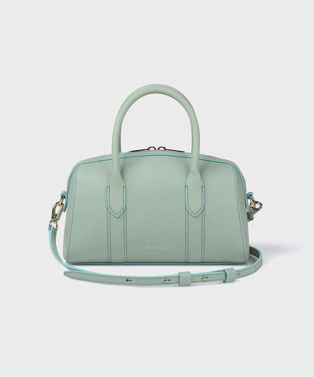 Paul Smith カラーミックスボストンバッグ ライトグリーン