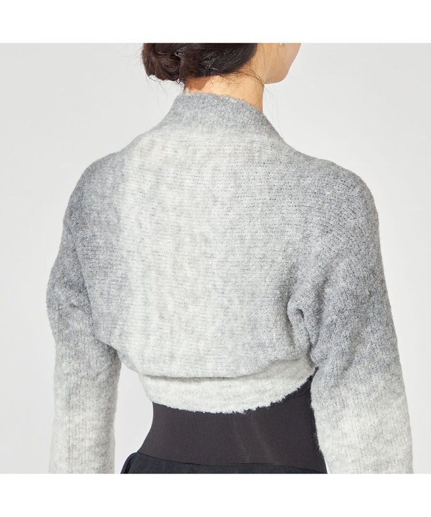 Chacott ニットアームカバー グレーグラデーション