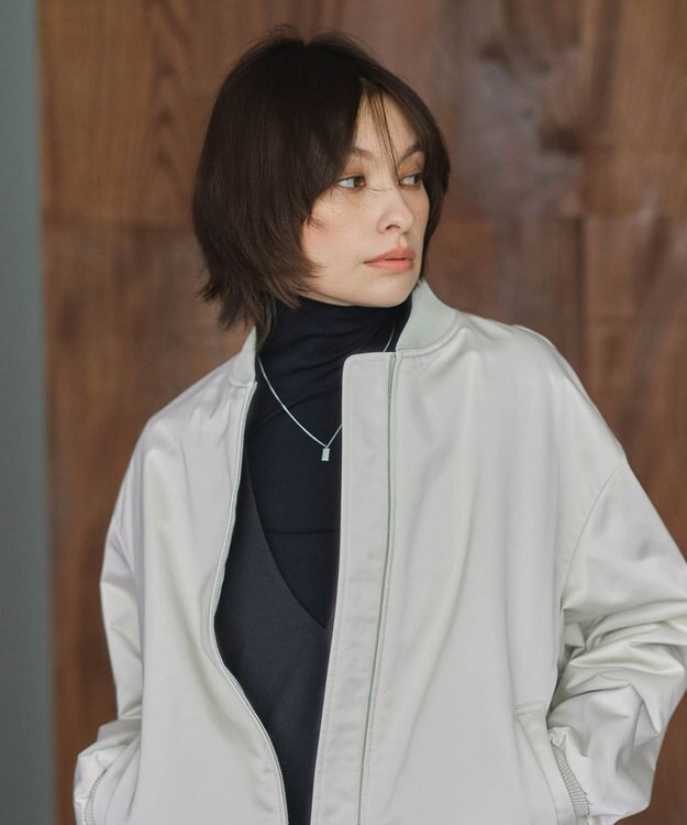 ICB 【SILVER925】メレダイヤモンド プレートネックレス シルバー系