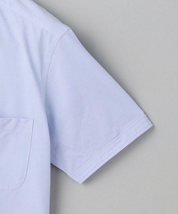 GOTAIRIKU 26年新作【吸汗速乾/接触冷感】ノードシールド BIZシャツ_スナップダウン サックスブルー系